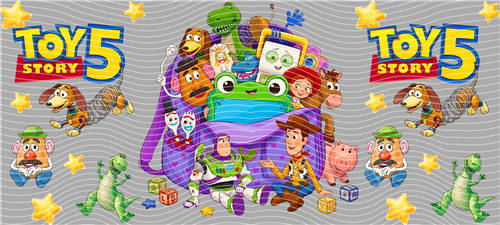 16oz Cartoon-T 2376